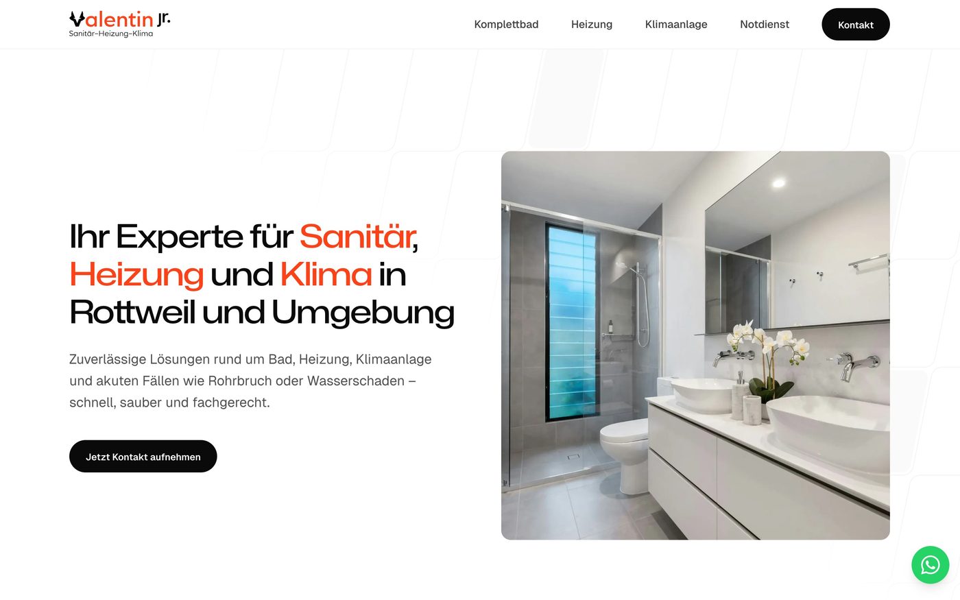 Valentin JR website